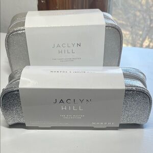 Morphe Jaclyn Hill Silver Cosmetic Bags